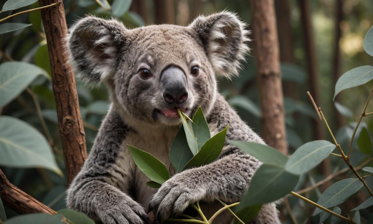 Co jedzą misie koala