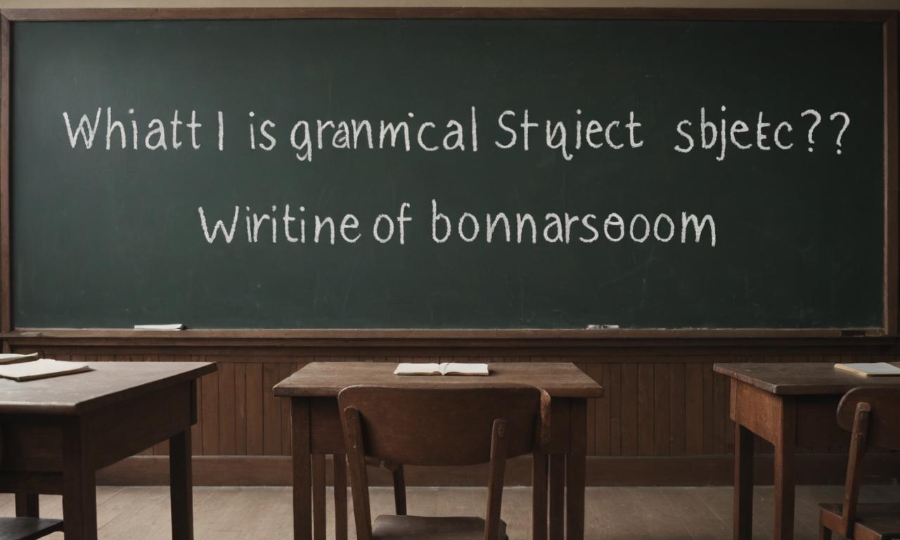 Co to jest podmiot gramatyczny