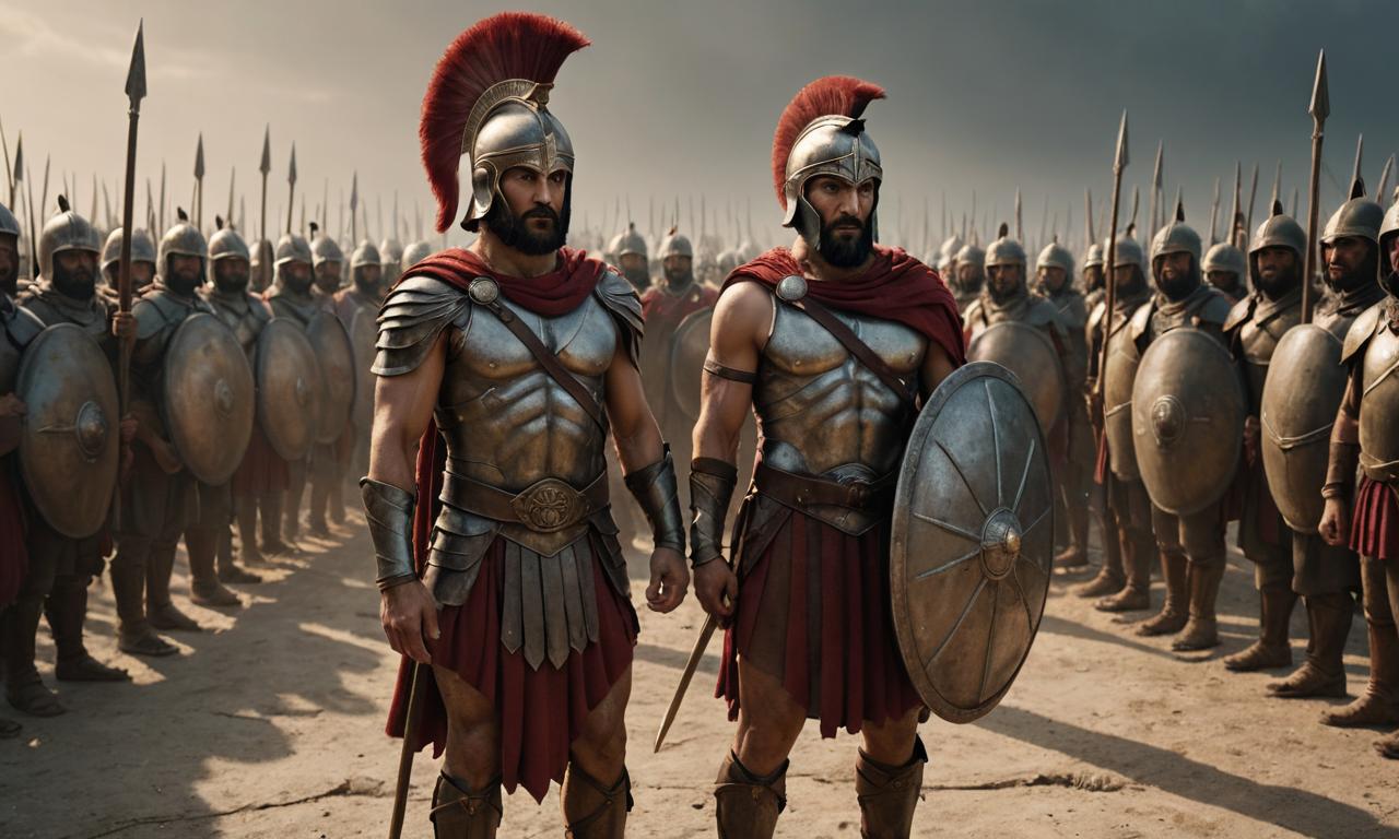 Z czego stał się słynny król Sparty Leonidas